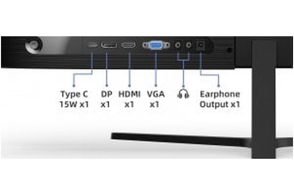 Monitor 27.0" CHIQ 27F650R czarny