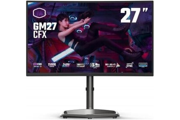 Monitor 27.0" COOLER MASTER GM27-CFX czarny