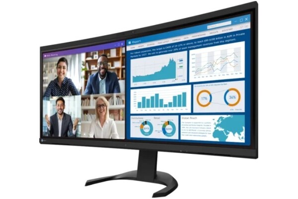 Monitor 34.0" EIZO FlexScan EV3450XC czarny