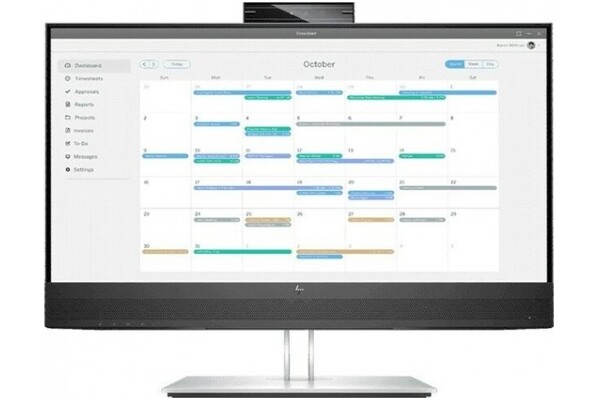Monitor 24.0" HP E24mv czarno-srebrny