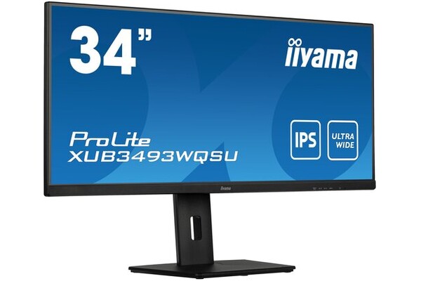 Monitor 34.0" IIYAMA XUB3493WQSU-B5 czarny