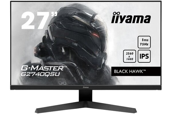 Monitor 27.0" IIYAMA G2740QSU-B1 czarny