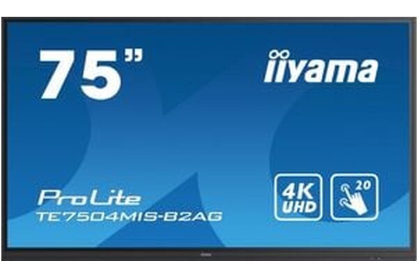 Monitor 75.0" IIYAMA TE7504MIS-B2AG czarny