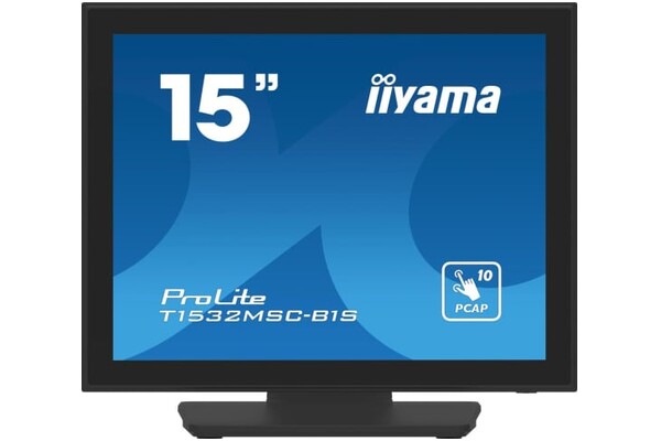 Monitor 15.0" IIYAMA T1532MSC-B1S czarny
