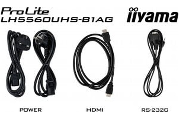 Monitor 55.0" IIYAMA LH5560UHS-B1AG czarny