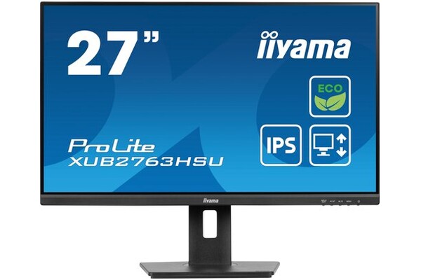 Monitor 27.0" IIYAMA XUB2763HSU-B1 czarny