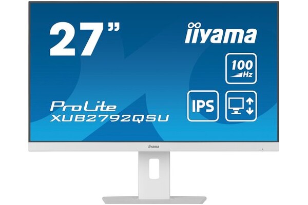 Monitor 27.0" IIYAMA XUB2792QSU-W6 biały