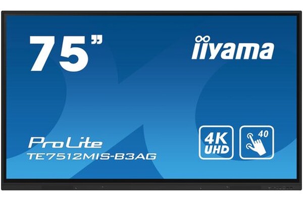 Monitor 75.0" IIYAMA TE7512MIS-B3AG czarny