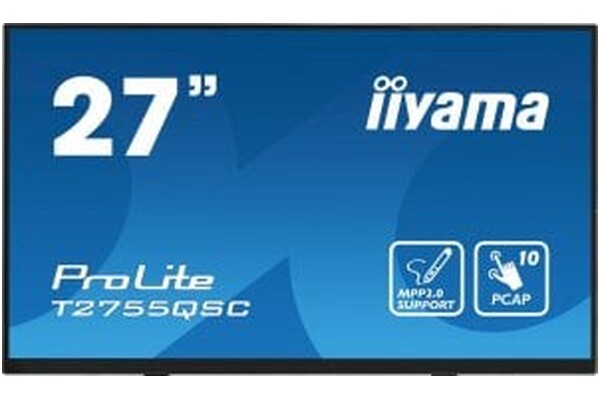 Monitor 27.0" IIYAMA T2755QSC-B1 czarny