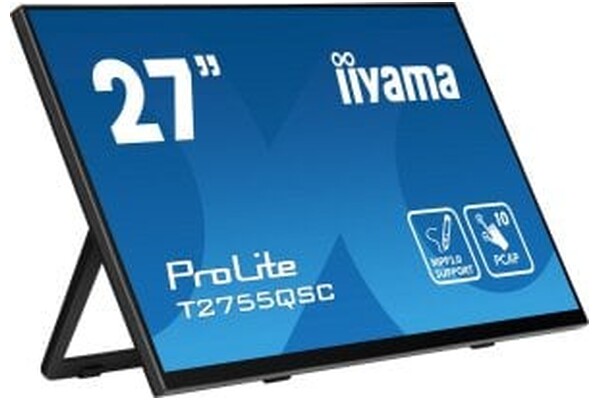 Monitor 27.0" IIYAMA T2755QSC-B1 czarny
