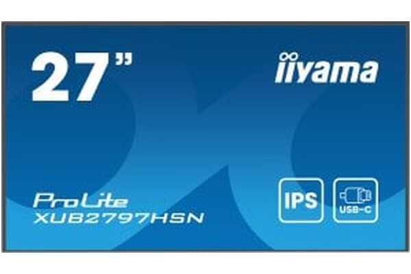Monitor 27.0" IIYAMA XUB2797HSN-W2 biały
