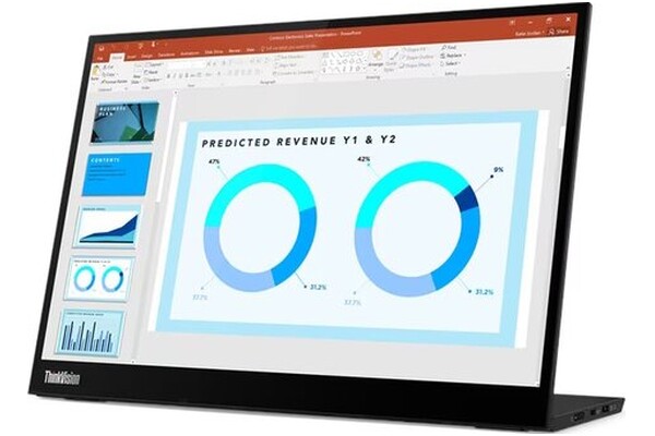 Monitor 14.0" Lenovo ThinkVision M14d czarny