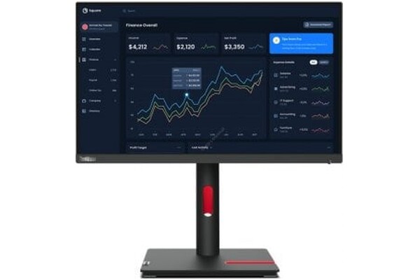 Monitor 23.0" Lenovo ThinkVision T23i-30 czarny