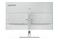 Monitor 27.0" Lenovo L27q-4A czarno-biały