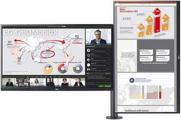 Monitor 27.0" LG 27QP88 czarny