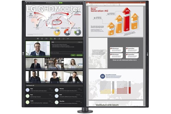 Monitor 27.0" LG 27QP88 czarny