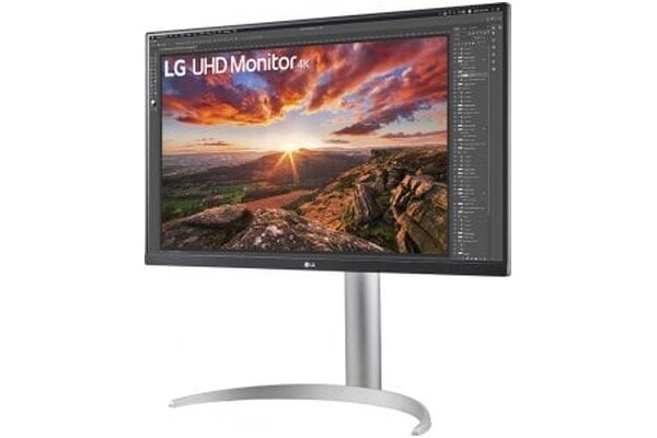 Monitor 27.0" LG 27UP85 biało-srebrny