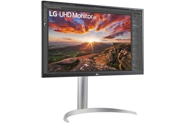 Monitor 27.0" LG 27UP85 biało-srebrny