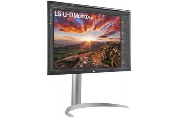 Monitor 27.0" LG 27UP85 biało-srebrny