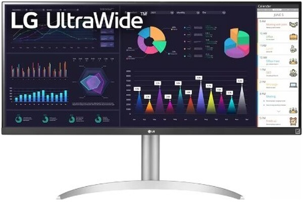 Monitor 34.0" LG 34WQ650 biały