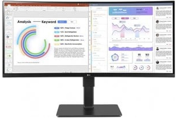 Monitor 34.0" LG UltraWide 34BQ77 czarny