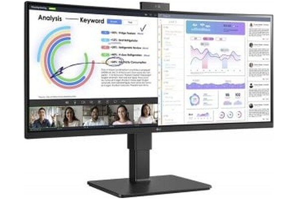 Monitor 34.0" LG UltraWide 34BQ77 czarny