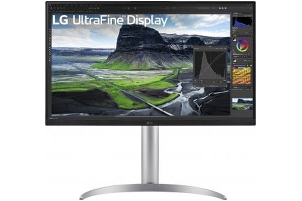 Monitor 27.0" LG UltraFine 27UQ850 biało-srebrny