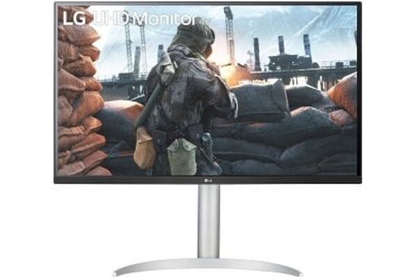 Monitor 27.0" LG 27BP55 biało-srebrny