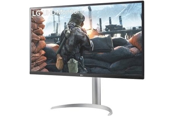 Monitor 27.0" LG 27BP55 biało-srebrny