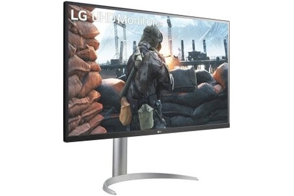 Monitor 27.0" LG 27BP55 biało-srebrny