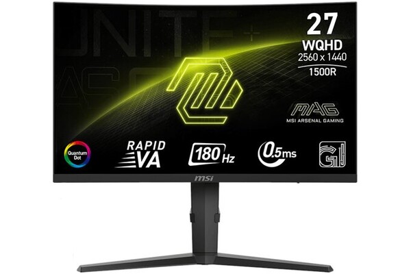 Monitor 27.0" MSI MAG MAG 275CQRF czarny