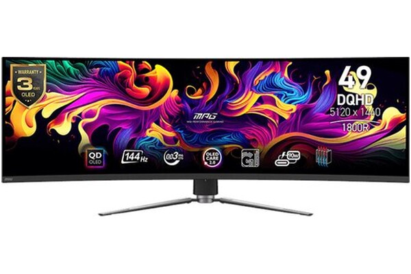 Monitor 49.0" MSI MPG MPG 491CQP czarny