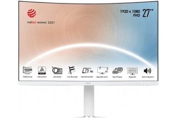 Monitor 27.0" MSI MD271CPWDE biały