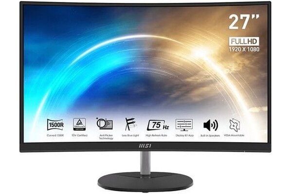Monitor 27.0" MSI Pro Pro MP271CA czarno-srebrny