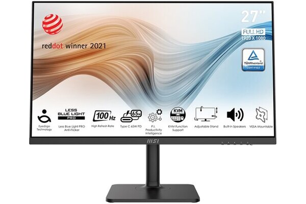 Monitor 27.0" MSI Modern Modern MD272XP czarny