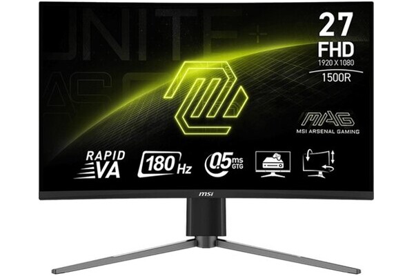 Monitor 27.0" MSI MAG MAG 27C6PF czarny