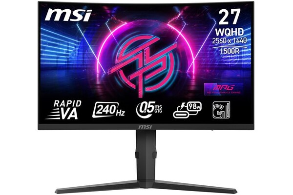 Monitor 27.0" MSI MPG MPG 275CQRXF czarny