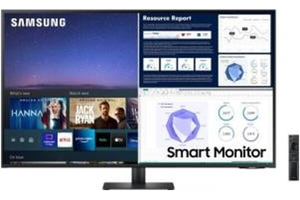 Monitor 43.0" Samsung LS43AM704UUXEN czarny