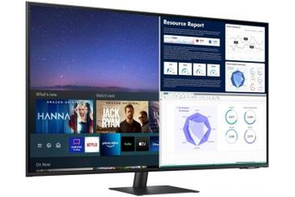 Monitor 43.0" Samsung LS43AM704UUXEN czarny