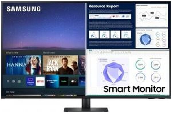Monitor 43.0" Samsung LS43AM704UUXEN czarny