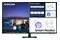 Monitor 43.0" Samsung LS43AM704UUXEN czarny