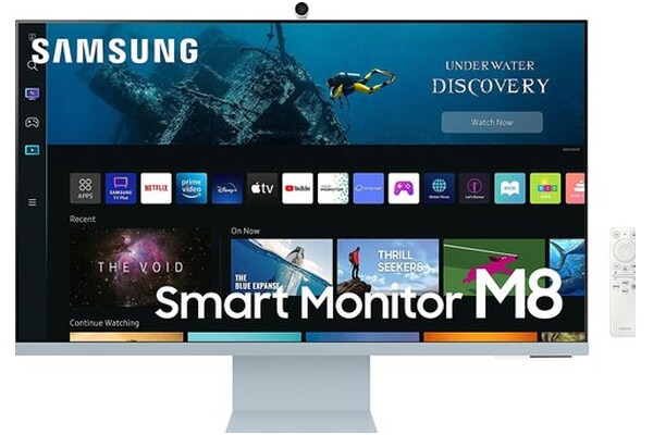 Monitor 31.5" Samsung LS32BM80BUUXEN niebieski