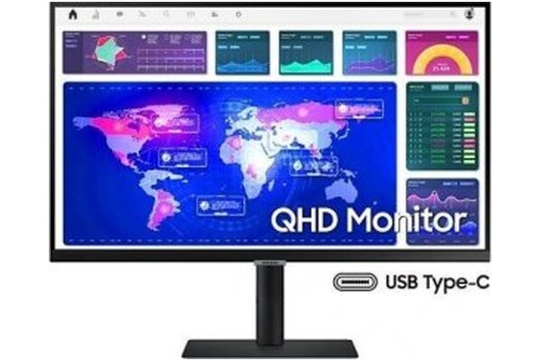Monitor 27.0" Samsung S60A czarny