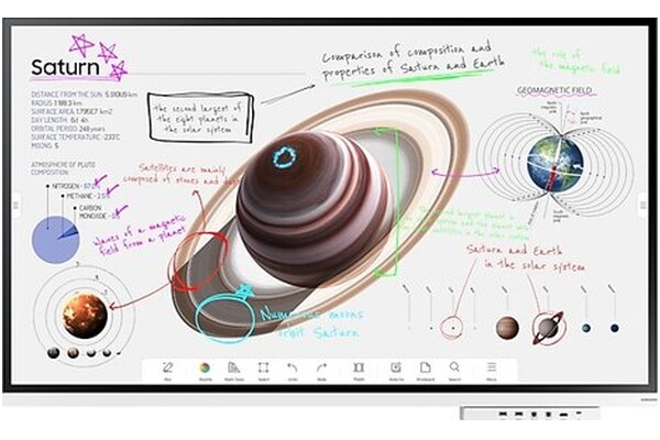 Monitor 55.0" Samsung LH55WMBWBGCXEN biały