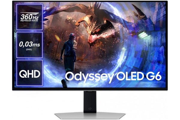 Monitor 27.0" Samsung LS27DG600SUXEN srebrny