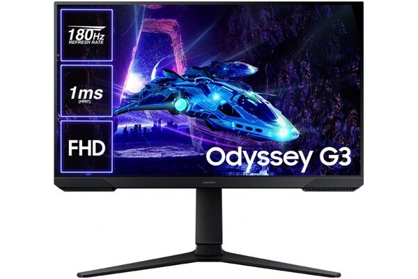 Monitor 24.0" Samsung LS24DG300EUXEN czarny