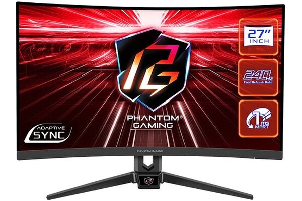Monitor 27.0" ASrock Phantom Gaming PG27F15RS1A czarny