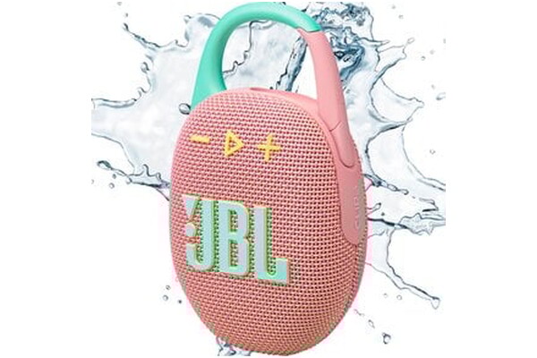 głośnik Bluetooth JBL Clip 5 różowy