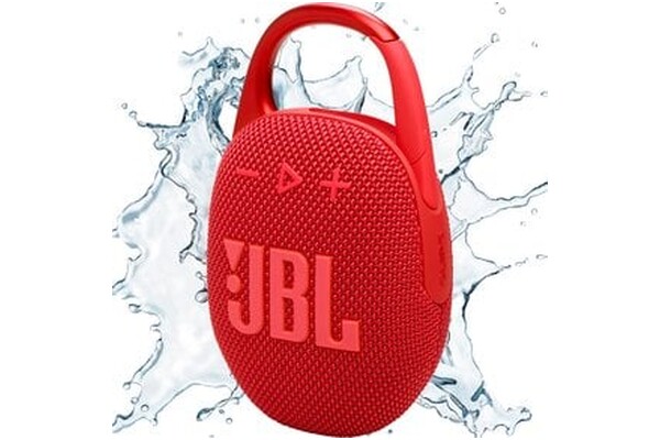głośnik Bluetooth JBL Clip 5 czerwony