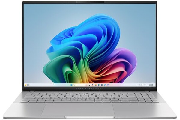 Laptop ASUS Vivobook S16X 16.0" AMD Ryzen AI 5 340 340 AMD Radeon 840M 24GB 512GB SSD Windows 11 Home srebrny